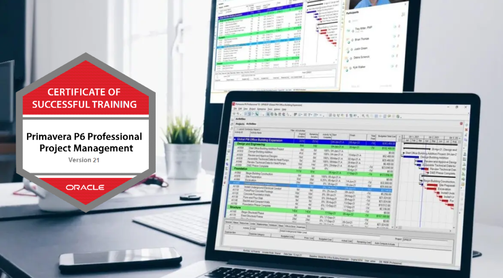 Attend Primavera P6 Training from Home or Work Global PM